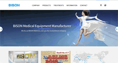 Desktop Screenshot of bisonmedical.com