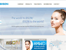 Tablet Screenshot of bisonmedical.com